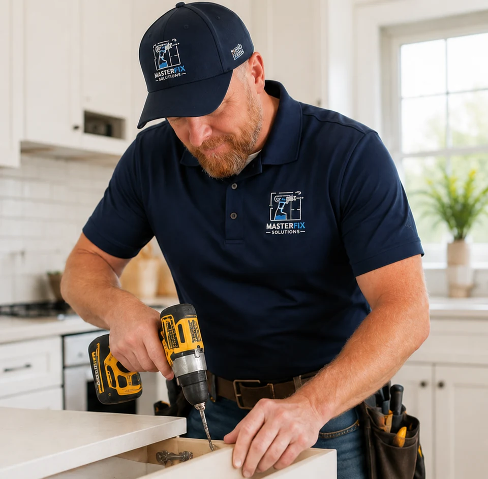 MasterFix Solutions handyman working on a home project